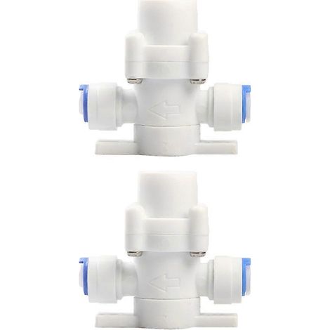 2x DN8 1/4 pouce Régulateur de pression d'eau Réducteur de pression d'eau (1/5)