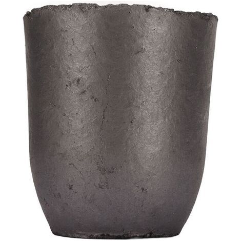 Creuset en graphite et carbure de silicium pour fonderie, idéal pour la fusion, le moulage et le raffinage de l'aluminium, de l'or, de l'argent, du cuivre, du fer et du zinc. 1 pièce. (1/5)