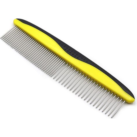 Peigne pour chien démêlant et enlevant les nœuds - Peigne pour chat démêlant les poils emmêlés..//