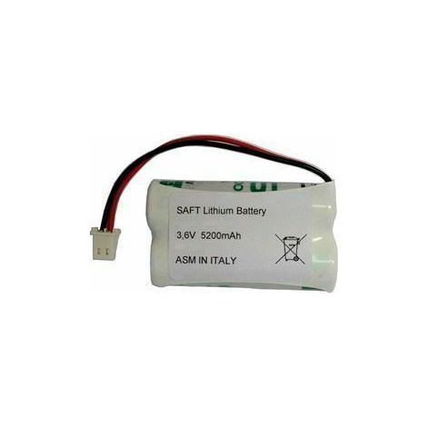 Saft batteria al litio 3,6V 5,2Ah compatibile TEKNOX PI03KB - 2LS14500SX