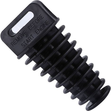 Silencieux d'échappement moto cross quad 2/4 temps, bouchon de lavage noir pour pot d'échappement (1/5)