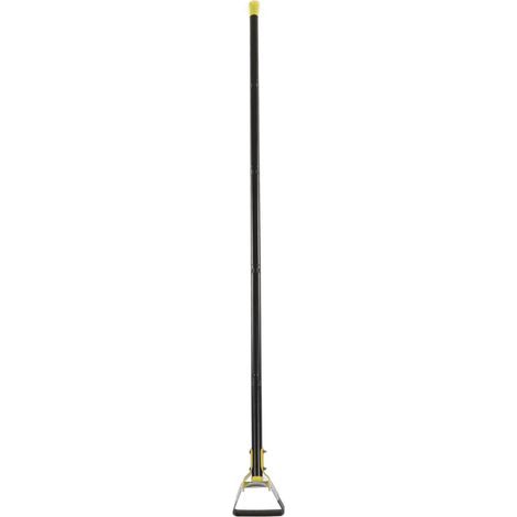 Hula Hoe 4,76 pieds de long en acier inoxydable Longueur réglable Assemblage facile Hoe de désherbage pour la plantation de mauvaises herbes. (1/4)
