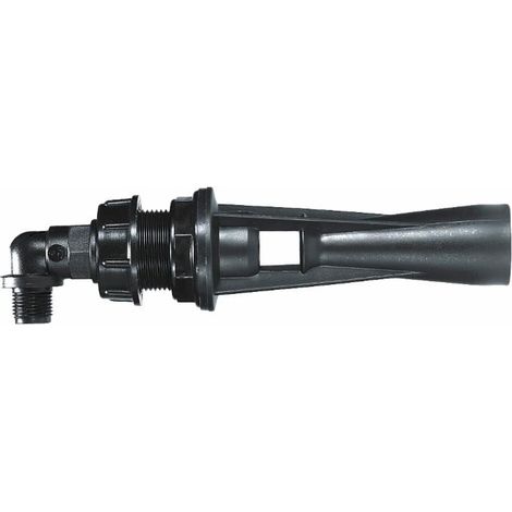 Agitatore idraulico ispezionabile con ugello Ø 1,5mm e raccordo curvo 90° (1/2)