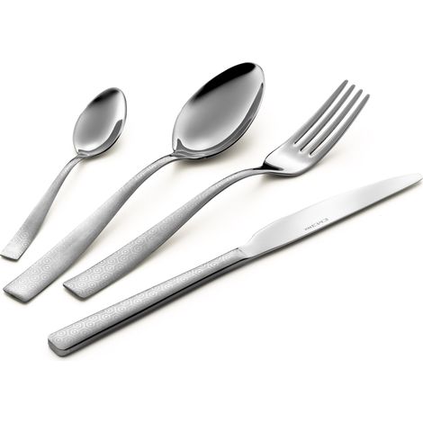 Servizio Set di Posate 24 Pezzi in Acciaio Eme Infinity Seamless