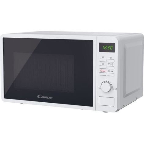 CMWA20SDLWLI Microonde Mono CANDY Idea - 20L - MO: 700W - UI digitale - 5 livelli di potenza - Bianco (1/5)