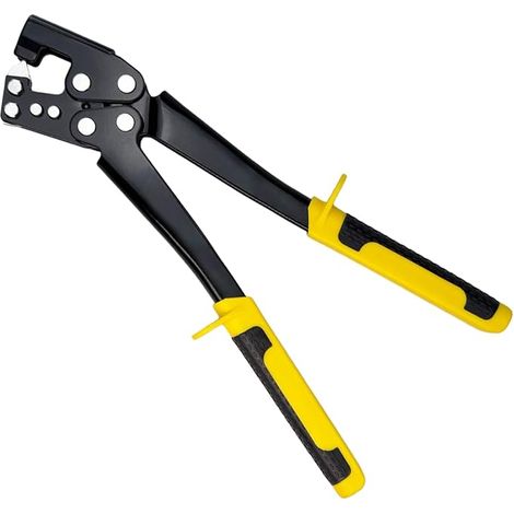 Pince à sertir pour boulons en acier, serrure de poinçonnage manuelle pour cloison sèche, outil à main, pince à perforer avec poignée pour plafonds décoratifs, maisons (1/5)