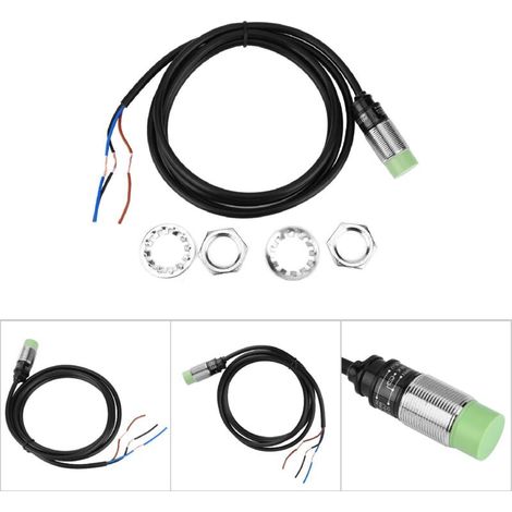 BERM® PR18-8DN Induktiver Näherungssensor, 3-Draht-NO-NPN, 10–30 V DC, Hall-Effekt-Sensor