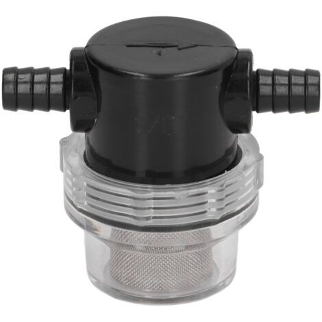 Filtre de Pompe à Eau Barbe ABS Tapistes 3/8 Pouce 1/2 Pouce Sortie pour Pompe CC 12 V 80 Psi avec une Sortie D'assemblage Simple -NPSM pour un Flux Stable (1/5)