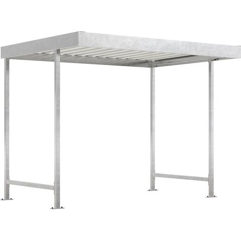 WSM, Abri pour matériaux Leipzig, unité de base, l 2870 mm, (1/5)