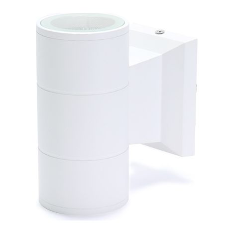 IluminaShop - Aplique de Pared LED Tube Blanco I 6W IP54  Blanco Calido 3000K (1/5)