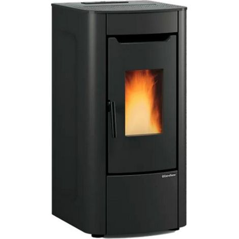Poêle à granulés de bois 7kw noir - Nordica Extraflame - SABRY5.0EVONOIR (1/2)