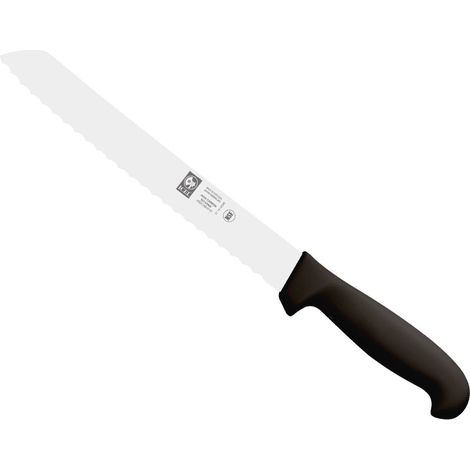 Icel pratica coltello pane e arrosti nero cm 20 (1/2)