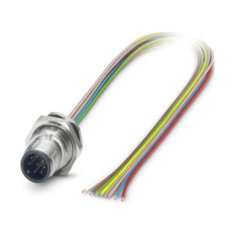 Connecteur mâle encastrable pour capteurs/actionneurs Contenu: 1 pc(s) Phoenix Contact SACC-DSI-M12MS-8CON-M16/0,5 1419 (1/2)