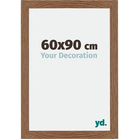 Cadre Puzzle 60x90 cm - cm - Chêne Rustique - MDF - Mura. (1/5)