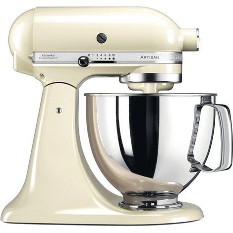 Robot de cocina Kitchenaid ARTISAN crema 4,8L -5KSM125EAC (1/5)