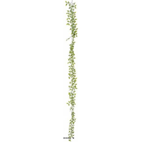 Guirlande de tradescantia artificiel anti-UV extérieur L 195 cm (1/3)