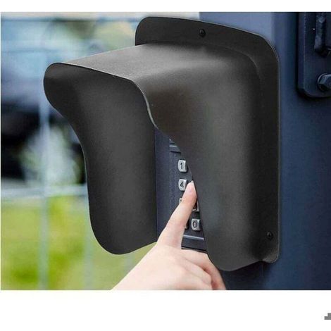 Couvercle de pluie pour sonnette -  - Installation rapide et facile - Protection contre pluie et neige (1/5)
