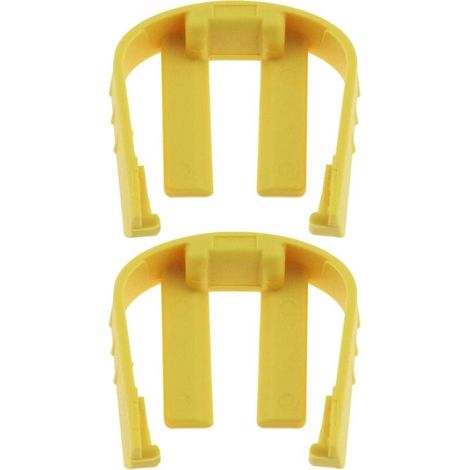 Stück Schnellkupplungs-Gummiringe 50373330 für Hochdruckreiniger, kompatibel mit Kärcher K2, K3, K4, K5, K6 und K7, Ersatz-C-Clips, gelb (1/4)