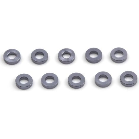 Aluminum Shim 4x1.4x1mm (Gunmetal/10pcs)
