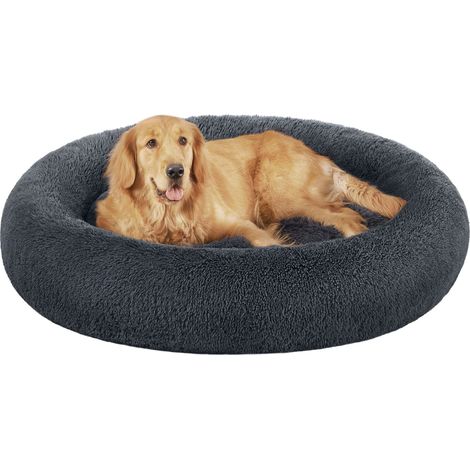 Panier Chien Rond et Chat, Dehoussable Lavable, 120 cm de diamètre (1/5)