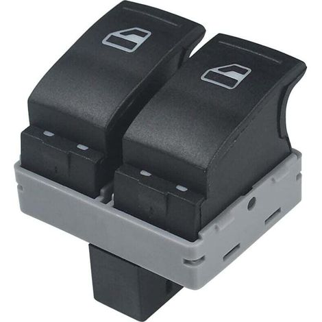 Interrupteur Lève-Vitre - Commutateur Électrique pour Fenêtre - Compatible VW Transporter T5 T6 2005-2009 - Côté Conducteur - Unité (1/5)