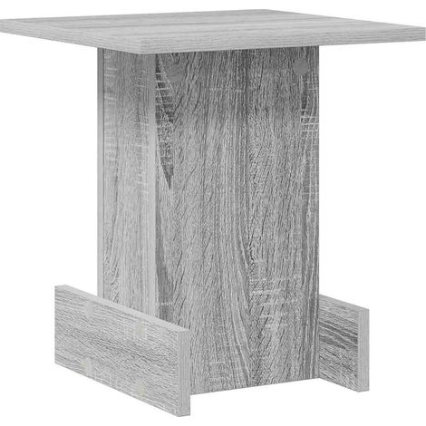 Maison Exclusive - Mesa Auxiliar Gris Sonoma 35,5 x 35 x 40 cm