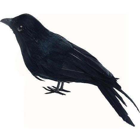 1 corbeau d'Halloween pour décoration