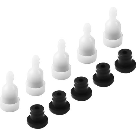 Ensemble de 5 pièces de reniflard de réservoir de Carburant, clapet Anti-Retour d'échappement, équilibreur de tronçonneuse pour 4500 5200 5800 45cc 58cc 52cc (1/5)