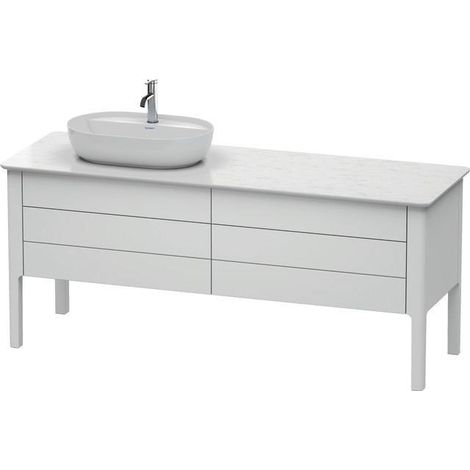 Meuble-lavabo LUV 1733x570mm Be li we sdm ES Érable gauche