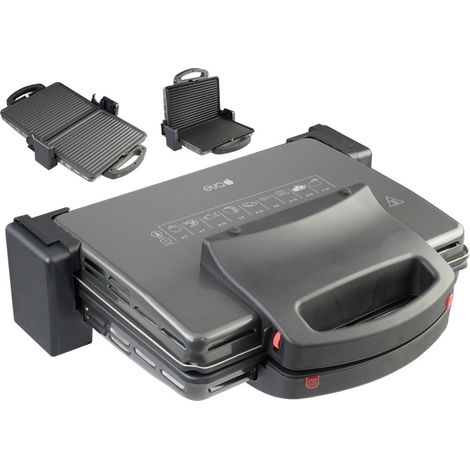 Bistecchiera Tostiera Elettrica Contact Grill 2000 Watt (1/2)