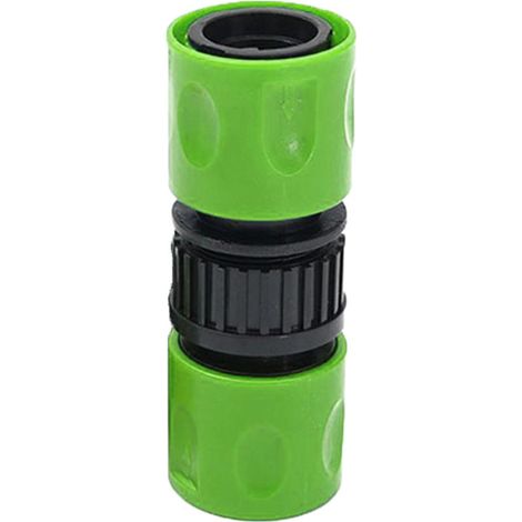 Raccord Rapide de Jardin, Robinet mâle Femelle Femelle - Tuyau Extensible Femelle fileté pour raccorder Rapidement Le Robinet et Le pulvérisateur Free Size Vert (1/5)