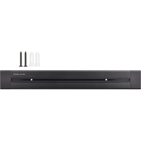 Trywise Système de rail de prise électrique amovible 8 000 W, rallonge de prise murale mobile, multiprise sans fil, rail coulissant, compartiment de gestion des câbles (1/4)
