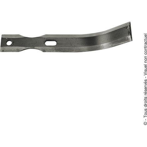 Couteau de fraise bineur réversible universel 195 mm CBUR195