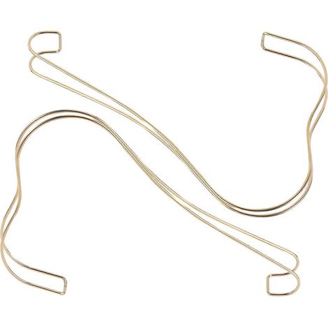 présentoirs à chaussures à talons hauts, support de magasin à chaussures (doré)-20X15CM-Golden