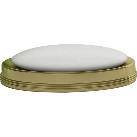 Porte-Savon, Acier, rayé, Doré (1/5)