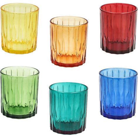 TOGNANA Set 6 Bicchieri Multicolor Lounge