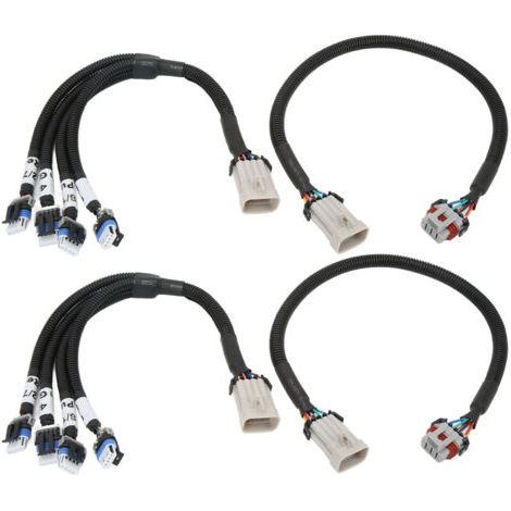 FOREHILL Kit de relocalisation de bobine d'allumage ABS haute performance résistant à la chaleur pour SMALL BLOCK V8 LSX LS6 LS1 (1/4)