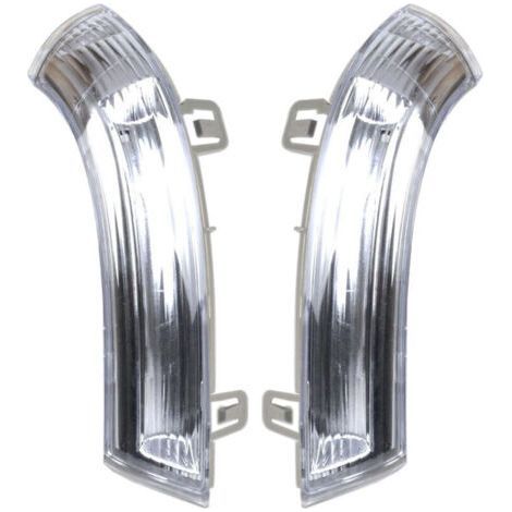 Lntyq Pour VW Golf 5 6 Passat 3BG 3C Sharan Clignotant Rétro Répétiteur Cristal Gauche (1/5)