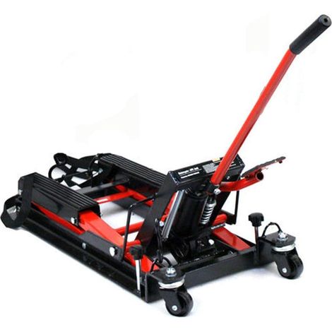680Kg Hydraulik Montageständer Lift Hebebühne Zentralständer Motorrad Schwarz (1/5)