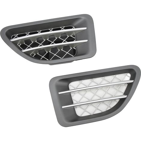 Bouclier avant latéral JAK500330WWH, grille d'aération latérale couvercle garniture remplacement pour Land Rover Range Rover Sport L320, déflecteur d'air extérieur (1/5)