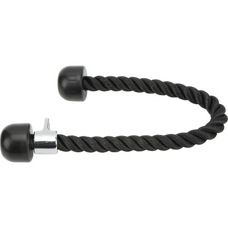 Corde de Tension à Double Tête pour l'entraînement des Biceps et des Triceps - Équipement de Fitness pour Les Entraînements à Domicile et en Salle de Sport (1/5)