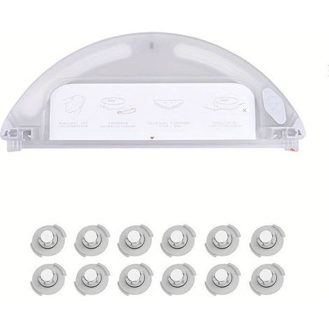 Accessori per il serbatoio dell'acqua degli aspirapolvere robot Roborock S50, S52, S55, E45, E50, S6, Pure e Q7: Ricambi per la piastra di pulizia. - Crezuo