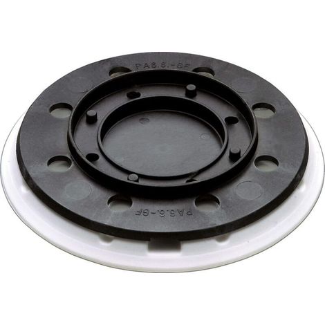 Plateau de ponçage FESTOOL ST-STF 125/8-M4-J W-HT Grain moyen 125 Dimensions 20,3 x 17,8 cm Pour ponçage bois dur (1/4)