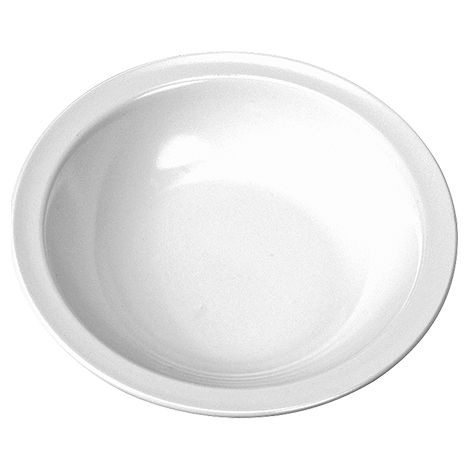 Assiette Creuse Blanche Ø2 0,5 cm - Emga