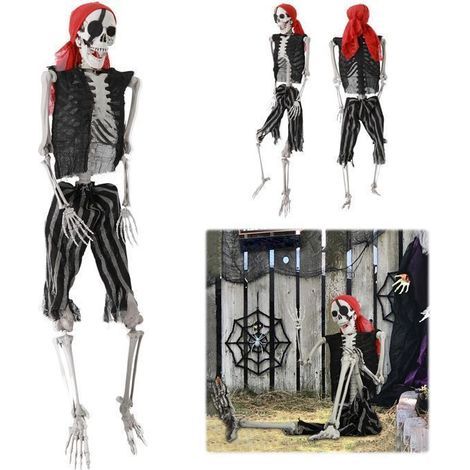 1 Set Halloween-Dekoration, Türvorhang, Partybanner, Wandbehang, für drinnen und draußen. (1/5)