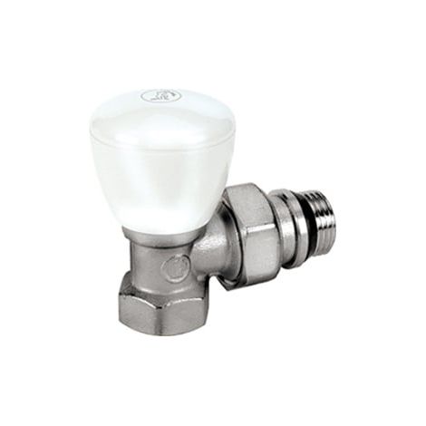 Giacomini – Robinet équerre simple réglage GxB 1/2” x 1/2” – Ø 15 x 21 mm – Joint auto-étanche – R5X033 (1/4)