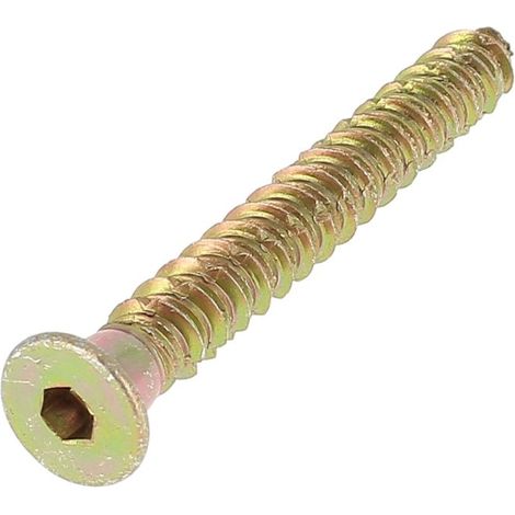 Vis de Fixation Directe pour Huisseries TFHC 7.5X60 Z.Passivé Jaune (1/2)