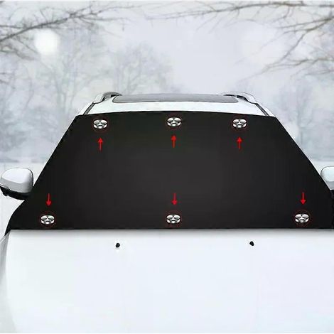Magnetischer Schneeschutz fürs Auto, Sonnenschutz fürs Auto, Verdickte Autoabdeckung zum Schutz vor Frost und Sonne (1/5)