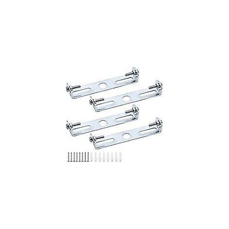[4 Stück] Deckenleuchtenhalterung 105 mm Pendelleuchtenzubehör Deckenleuchte Kronleuchter Deckenleuchtensockelplatte Deckenlampenplatten Plattenhalter (1/5)