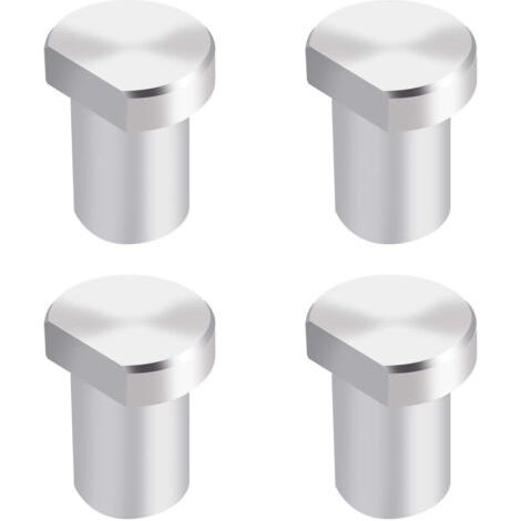 Arrêts d'établi de 4 pièces, blocs de Tenon de limite d'acier inoxydable, accessoires fixes de Table de travail du bois